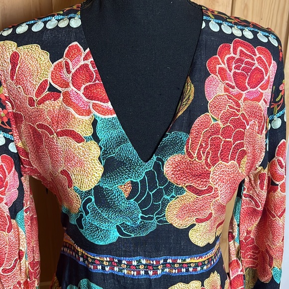 FARM RIO x ANTHROPOLOGIE Rosario Maxi Dress - Picture 10 of 14